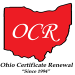 Ohio Certificate Renewal – Gold Sponsor
